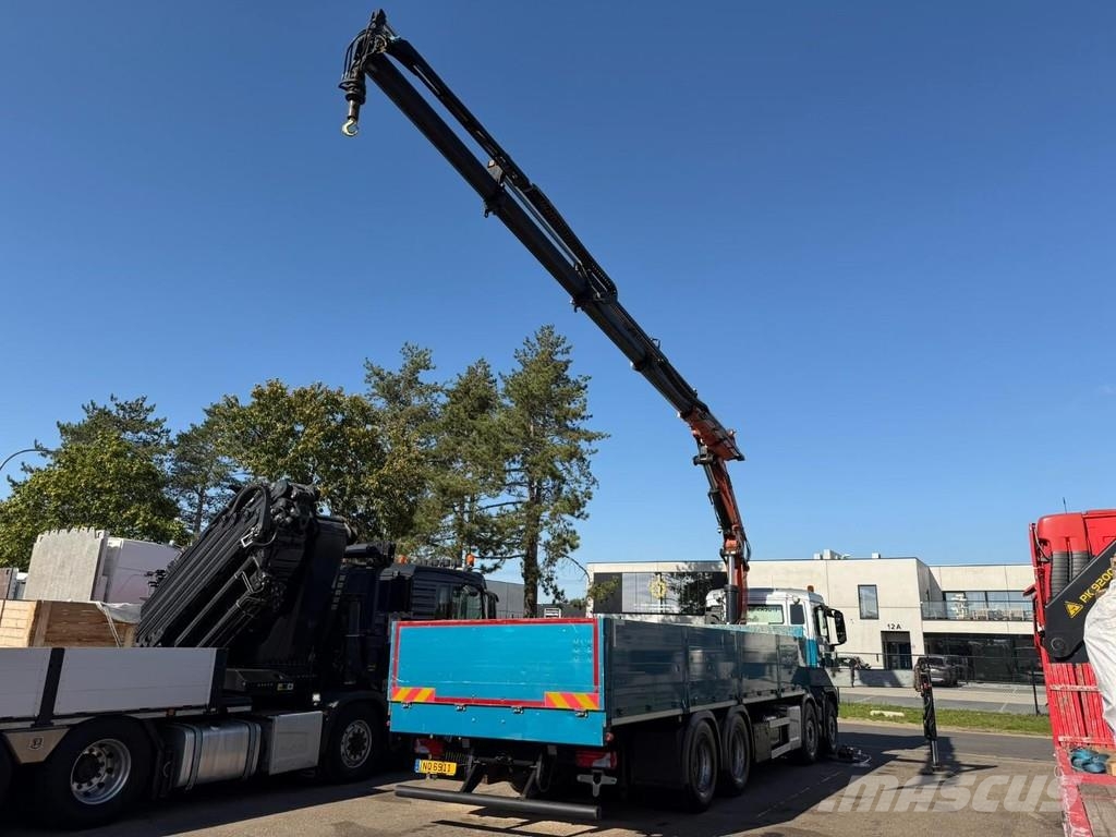 MAN TGS 35.420 8x4 + CRANE ATLAS 332 (4x) - RADIO - 5/ Visurgājēji celtņi