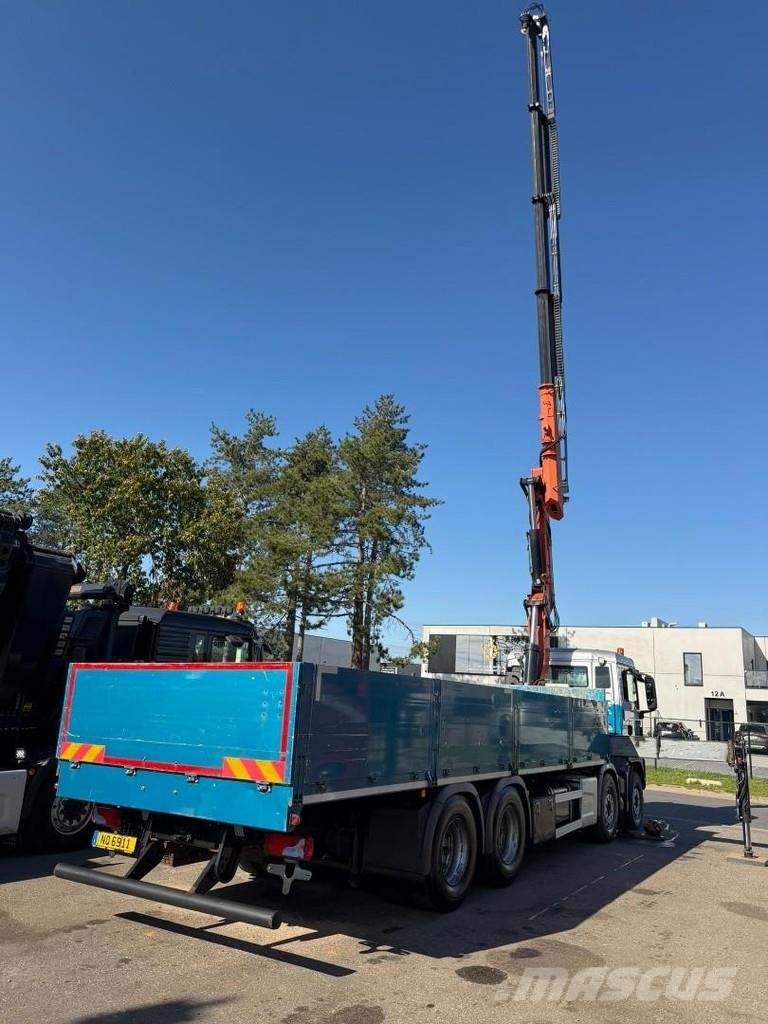 MAN TGS 35.420 8x4 + CRANE ATLAS 332 (4x) - RADIO - 5/ Visurgājēji celtņi