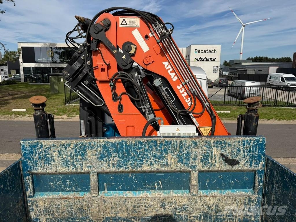 MAN TGS 35.420 8x4 + CRANE ATLAS 332 (4x) - RADIO - 5/ Visurgājēji celtņi