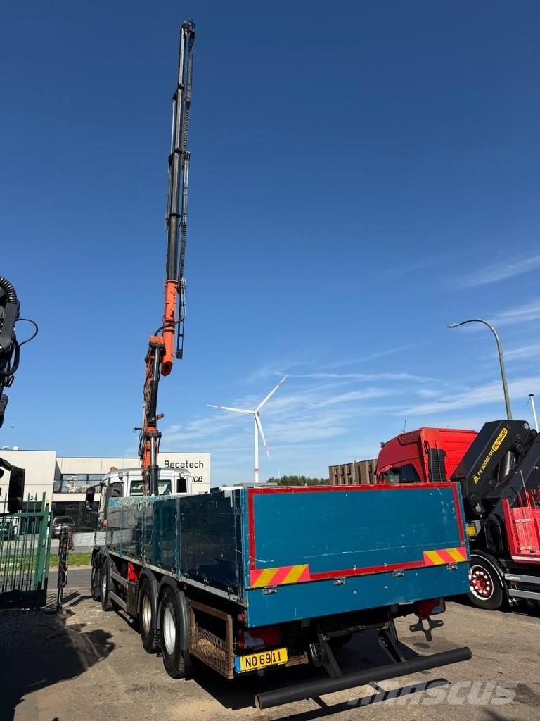 MAN TGS 35.420 8x4 + CRANE ATLAS 332 (4x) - RADIO - 5/ Visurgājēji celtņi