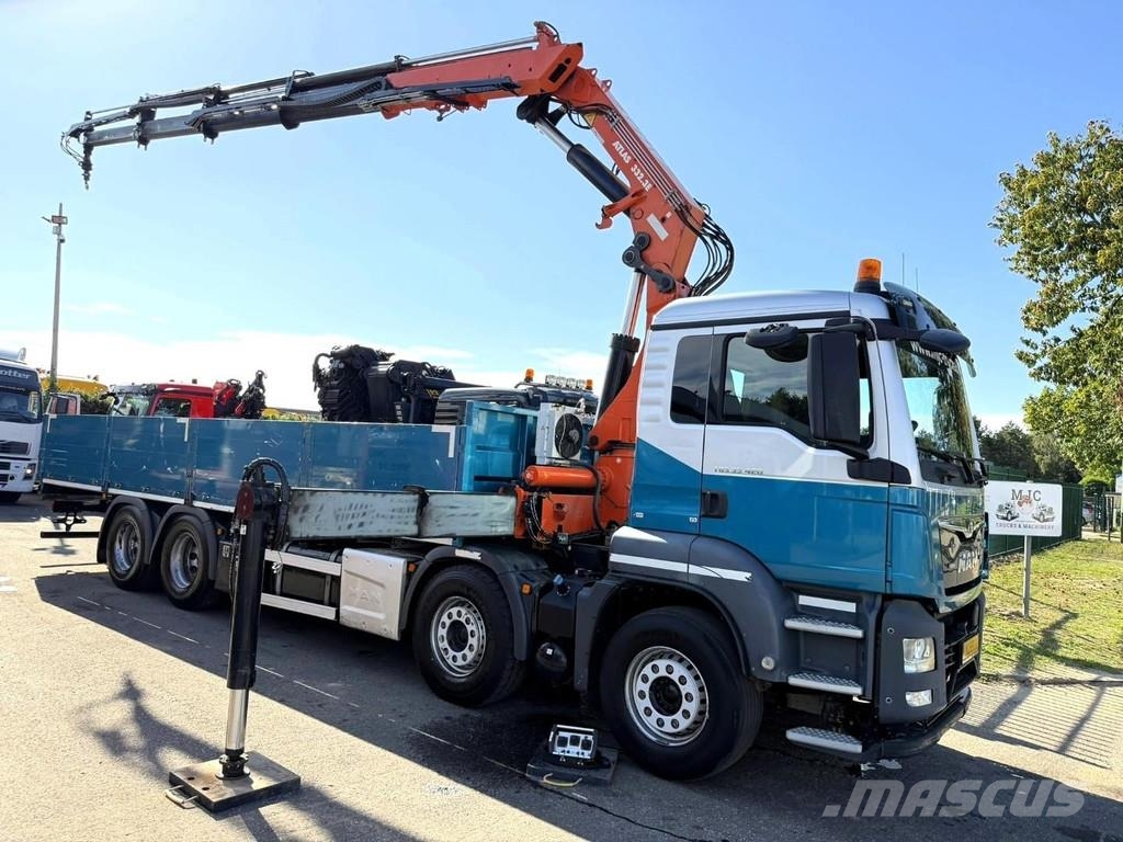 MAN TGS 35.420 8x4 + CRANE ATLAS 332 (4x) - RADIO - 5/ Visurgājēji celtņi