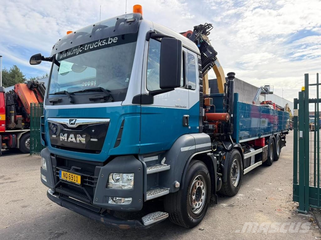 MAN TGS 35.420 8x4 + CRANE ATLAS 332 (4x) - RADIO - 5/ Visurgājēji celtņi