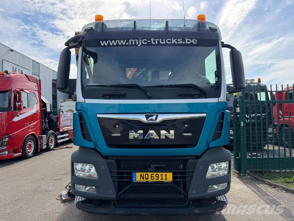 MAN TGS 35.420 8x4 + CRANE ATLAS 332 (4x) - RADIO - 5/ Visurgājēji celtņi