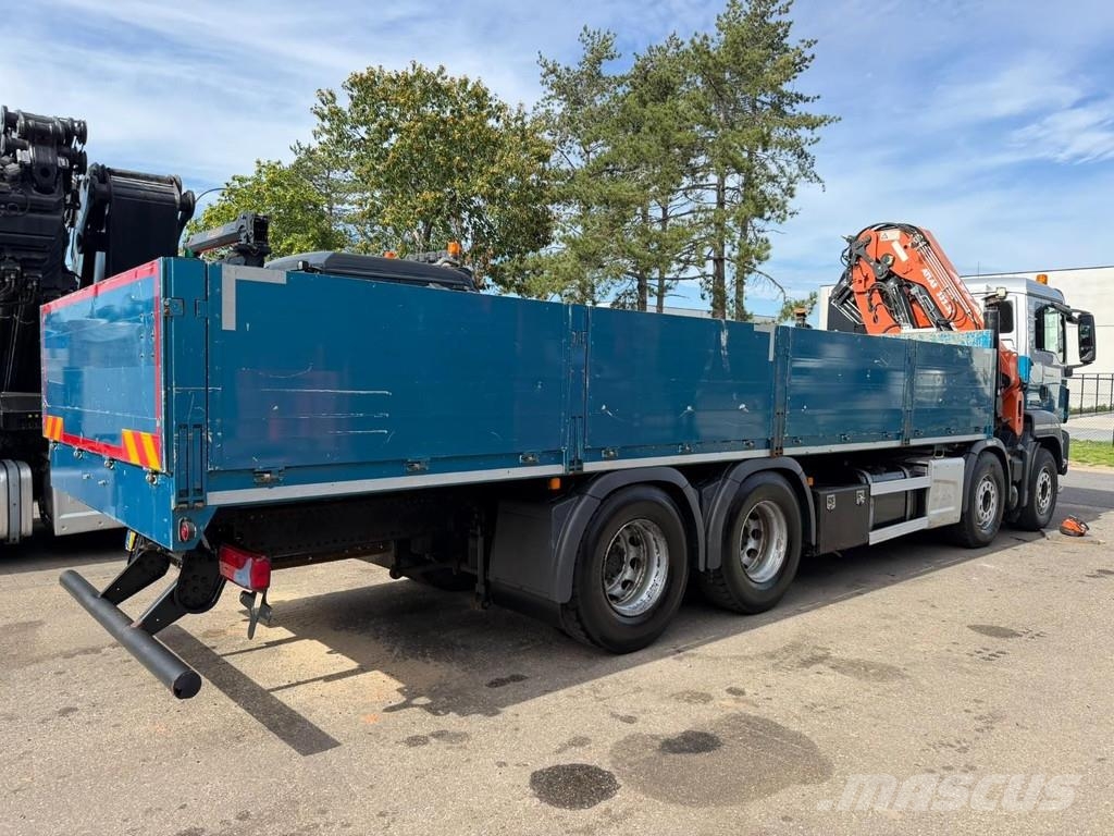 MAN TGS 35.420 8x4 + CRANE ATLAS 332 (4x) - RADIO - 5/ Visurgājēji celtņi