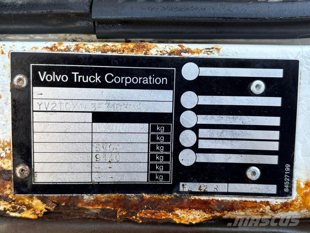 Volvo FL 250 4x2 THERMOKING V-100 Max / BOX L=8280 mm Umpikorikuorma-autot
