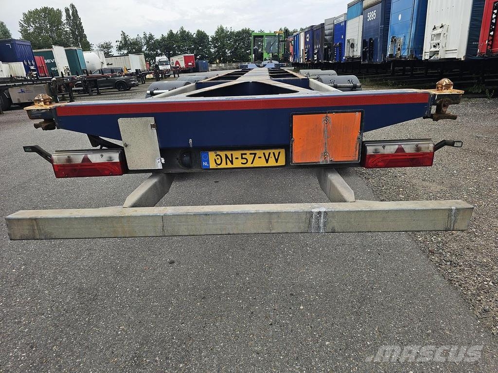 D-tec VCC-01 / 45 FOOT CONTAINER CHASSIS / VALKX AXLES. Semi Reboques Porta Contentores