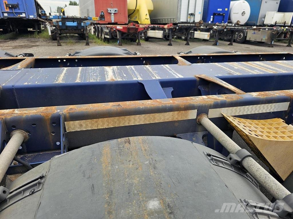 D-tec VCC-01 / 45 FOOT CONTAINER CHASSIS / VALKX AXLES. Semi Reboques Porta Contentores