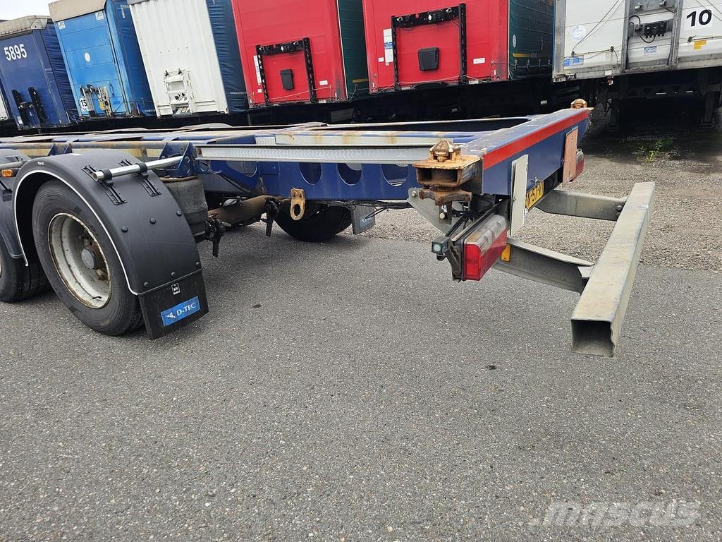 D-tec VCC-01 / 45 FOOT CONTAINER CHASSIS / VALKX AXLES. Semi Reboques Porta Contentores