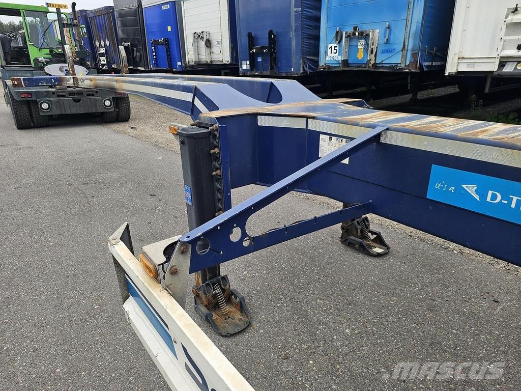 D-tec VCC-01 / 45 FOOT CONTAINER CHASSIS / VALKX AXLES. Semi Reboques Porta Contentores