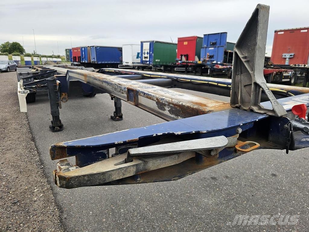 D-tec VCC-01 / 45 FOOT CONTAINER CHASSIS / VALKX AXLES. Semi Reboques Porta Contentores