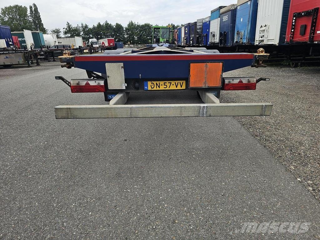 D-tec VCC-01 / 45 FOOT CONTAINER CHASSIS / VALKX AXLES. Semi Reboques Porta Contentores