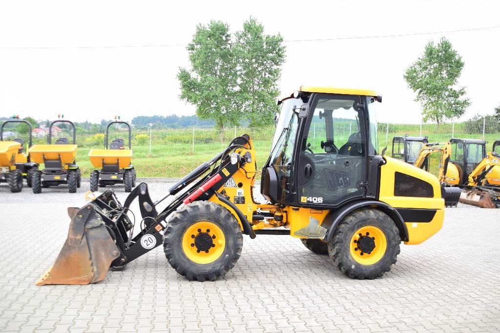 JCB 406 407 409 Cargadoras sobre ruedas