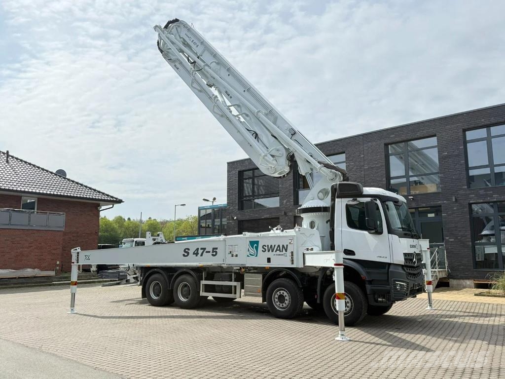 Mercedes-Benz Arocs 4142 Mercedes-Benz Arocs 5 4542 8x4 SWAN TSP Betonpomptrucks