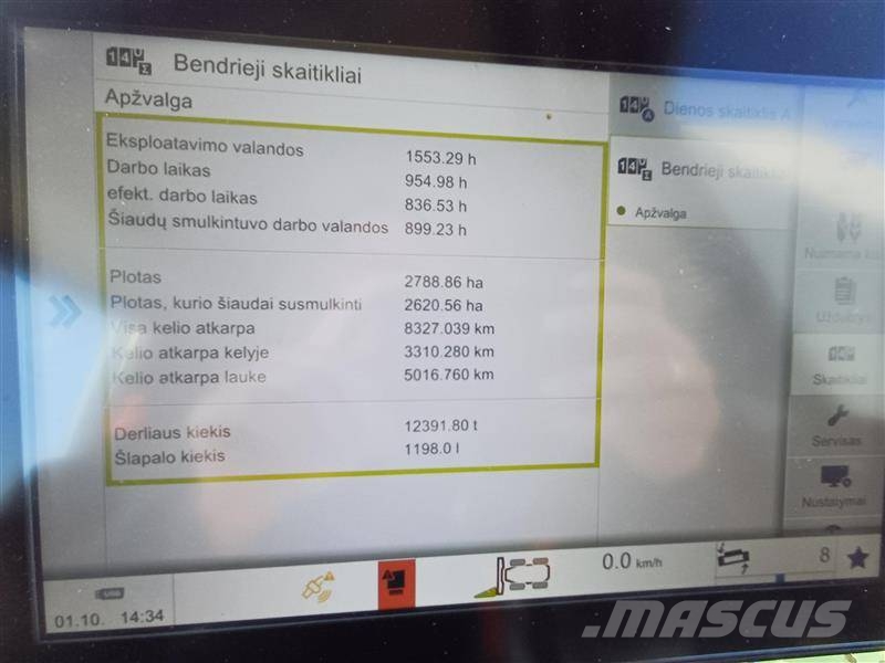 CLAAS Tucano 580 Kombajni