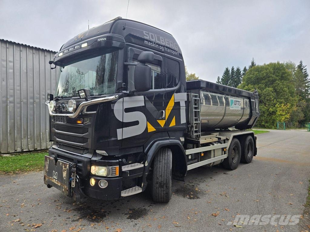 Scania R580 6X2 + SNOWSYSTEM Pašizgāzējs