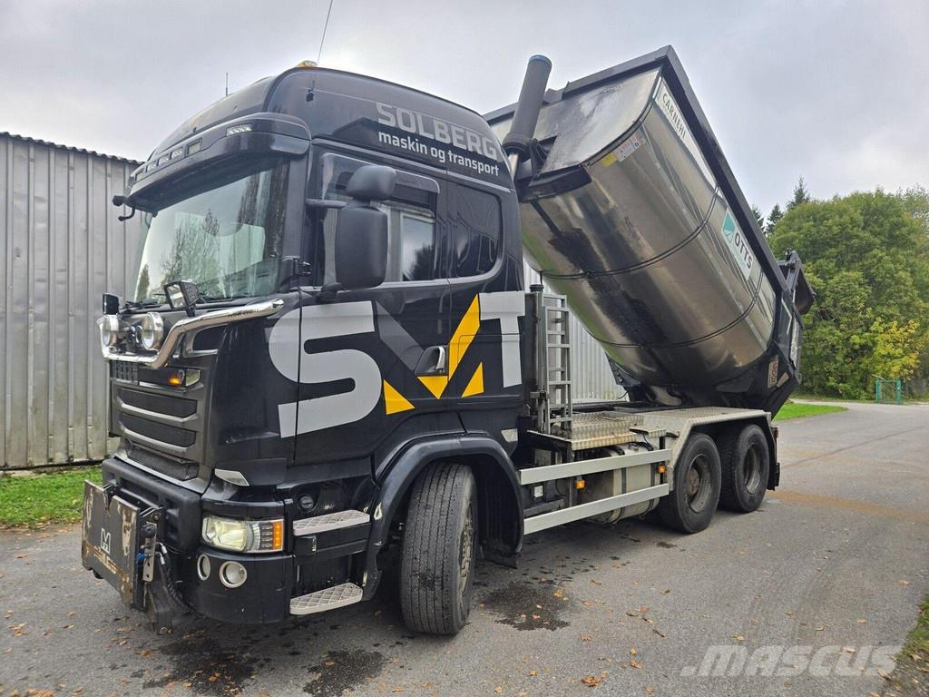 Scania R580 6X2 + SNOWSYSTEM Pašizgāzējs