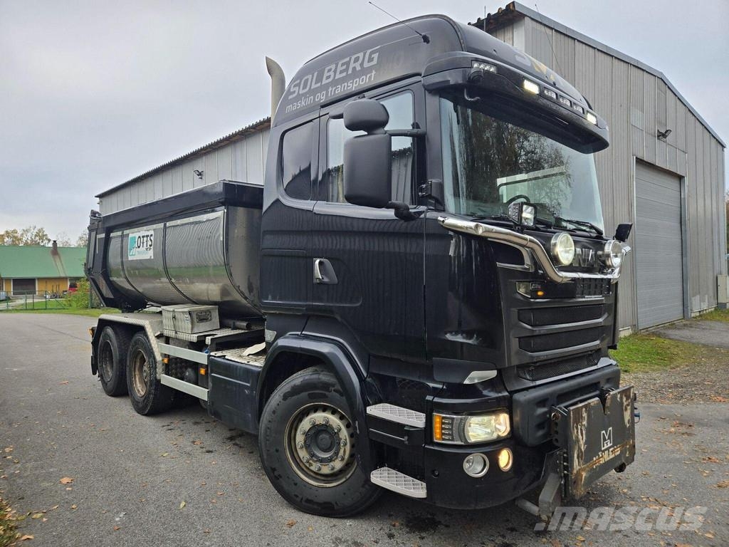 Scania R580 6X2 + SNOWSYSTEM Pašizgāzējs