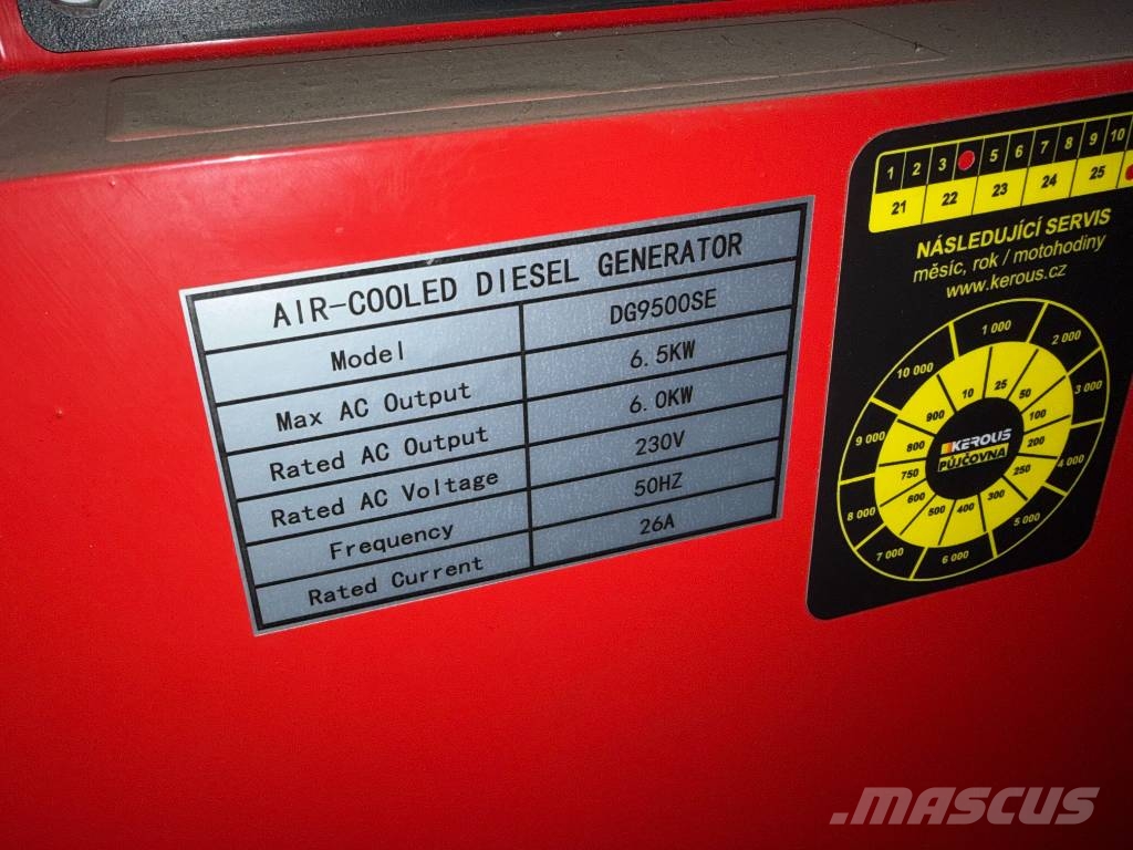 Bauer DG9500SE Geradores a diesel