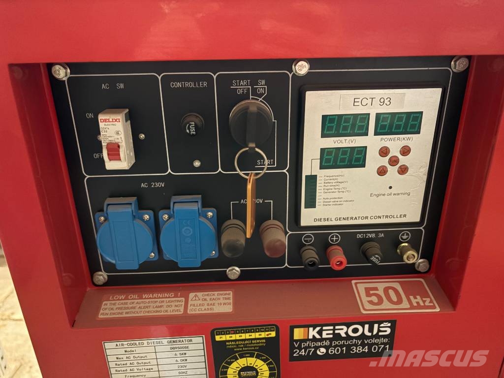 Bauer DG9500SE Geradores a diesel