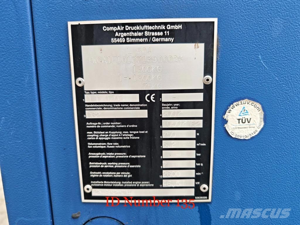Compair C62 مكابس