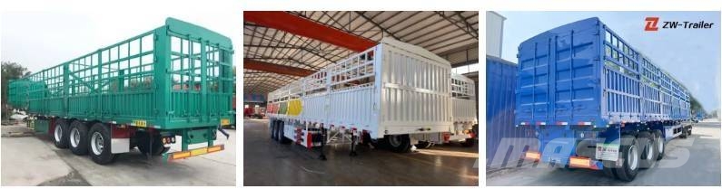 ZW Group ZW-GROUP 60ton 3 Axle Fence Cargo Trailer Otros remolques