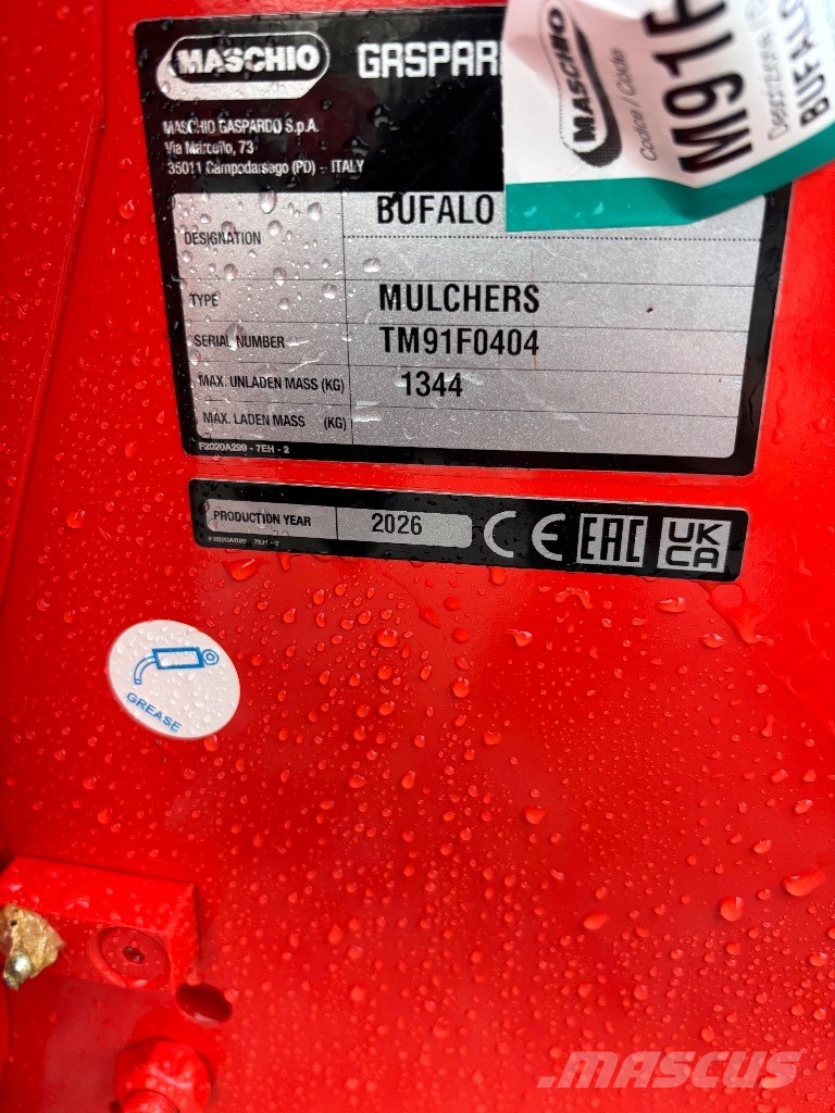 Maschio Bufalo 300 slagslåtter 牧场割草机和切顶器