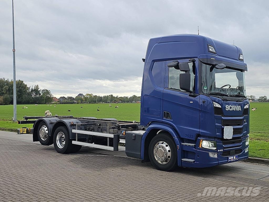 Scania R410 Highline,6X2*4,ADR AT,Standklima,Durabright Kabeļu pacēlājs nomontējamām kravas mašīnām