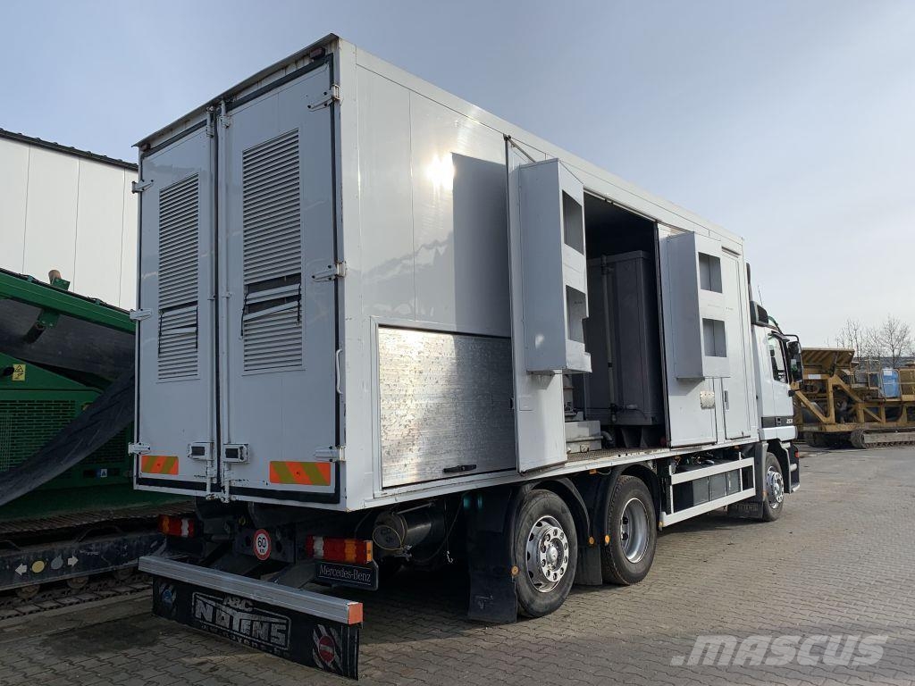 Mercedes-Benz Actros 2531 Hogedruk reinigingswagen Saug- und Druckwagen