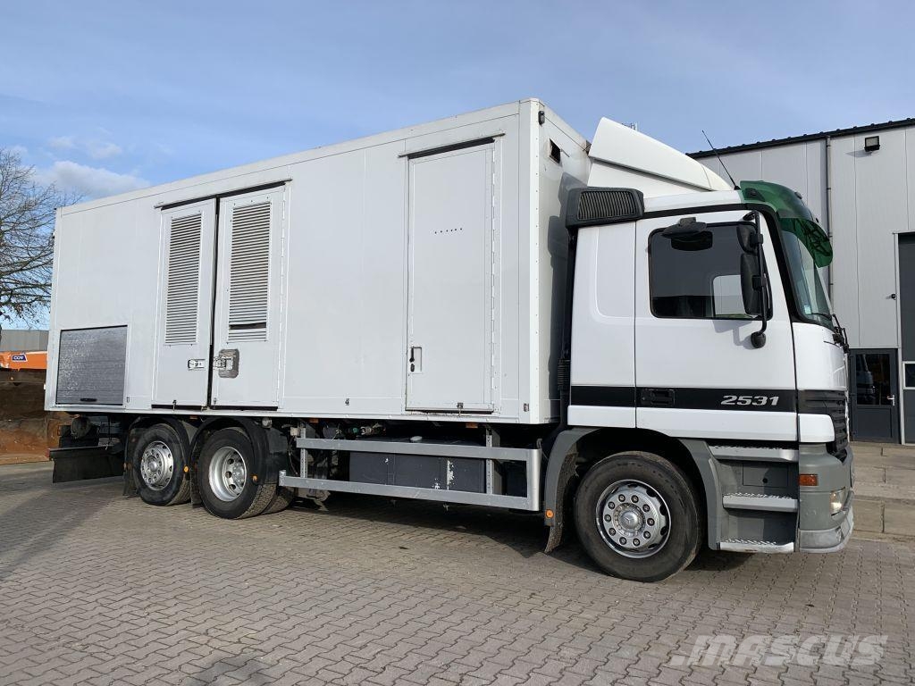 Mercedes-Benz Actros 2531 Hogedruk reinigingswagen Saug- und Druckwagen