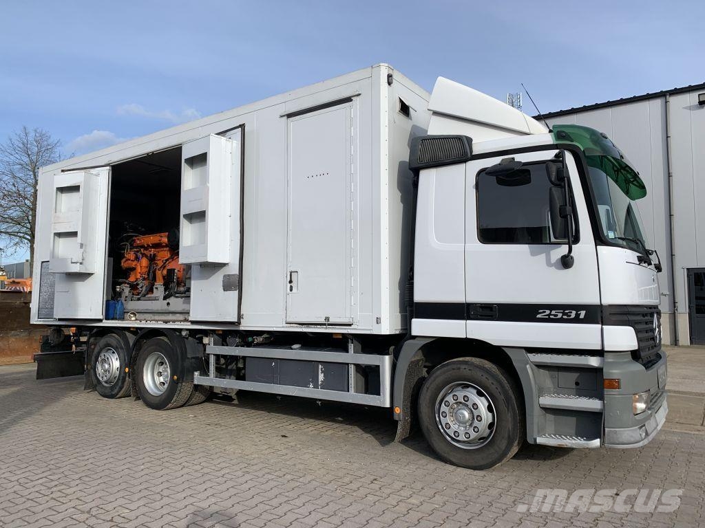 Mercedes-Benz Actros 2531 Hogedruk reinigingswagen Saug- und Druckwagen