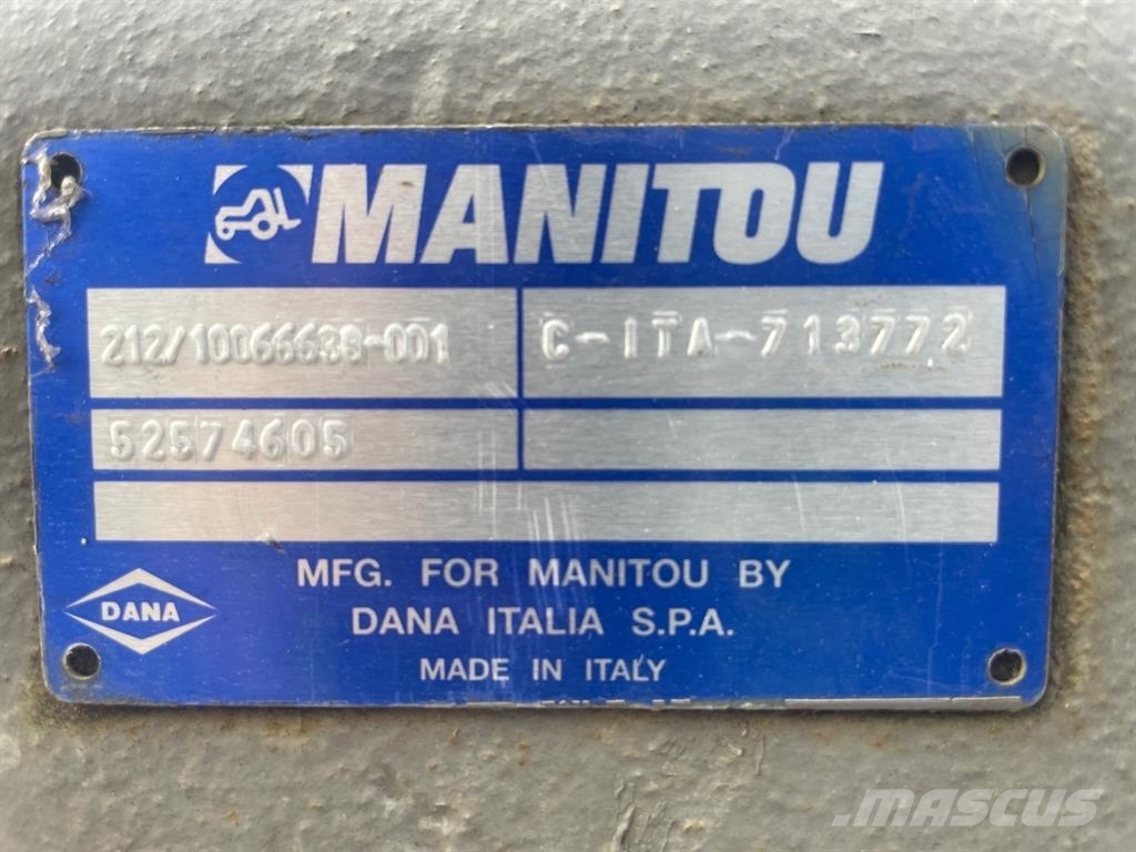 Manitou MT840-52574605-Dana Spicer 212/10066638-Axle/Achse Оси