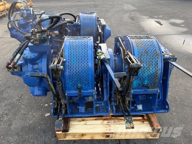 Rexroth Bolton Hydraulic Double Drum 5T Winch Merenduse käigukastid