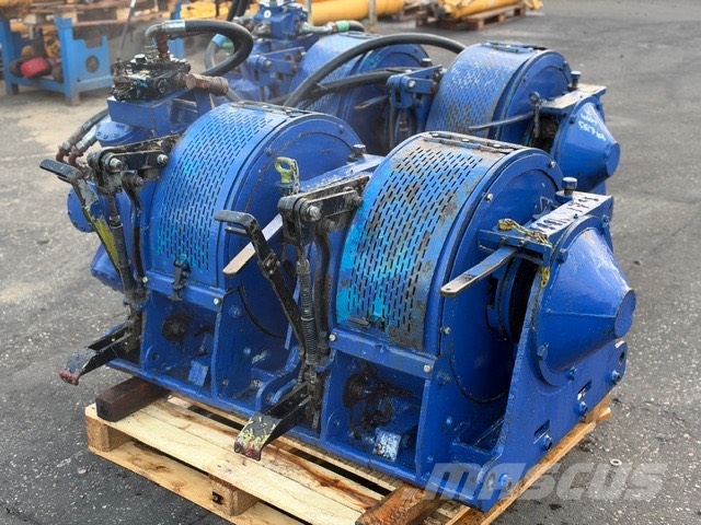 Rexroth Bolton Hydraulic Double Drum 5T Winch Merenduse käigukastid