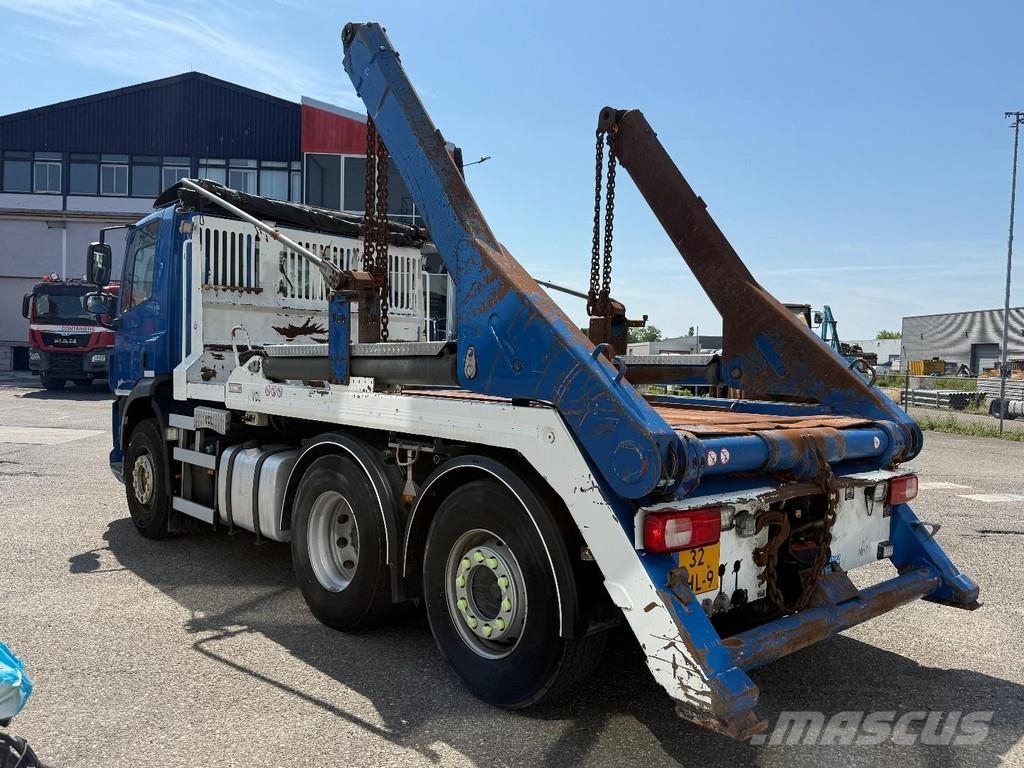 DAF CF 400 6X2 - EURO 6 + VDL P-18 + REMOTE + LIFT AXL Camion con cassone scarrabile