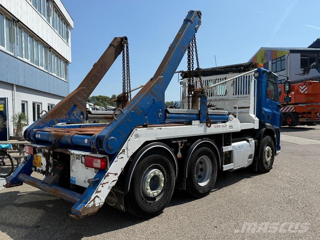 DAF CF 400 6X2 - EURO 6 + VDL P-18 + REMOTE + LIFT AXL Camion con cassone scarrabile