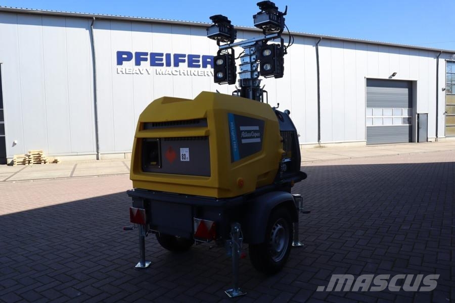Atlas Copco Hilight H6+ Valid inspection, Max Boom Height 8m, أبراج خفيفة