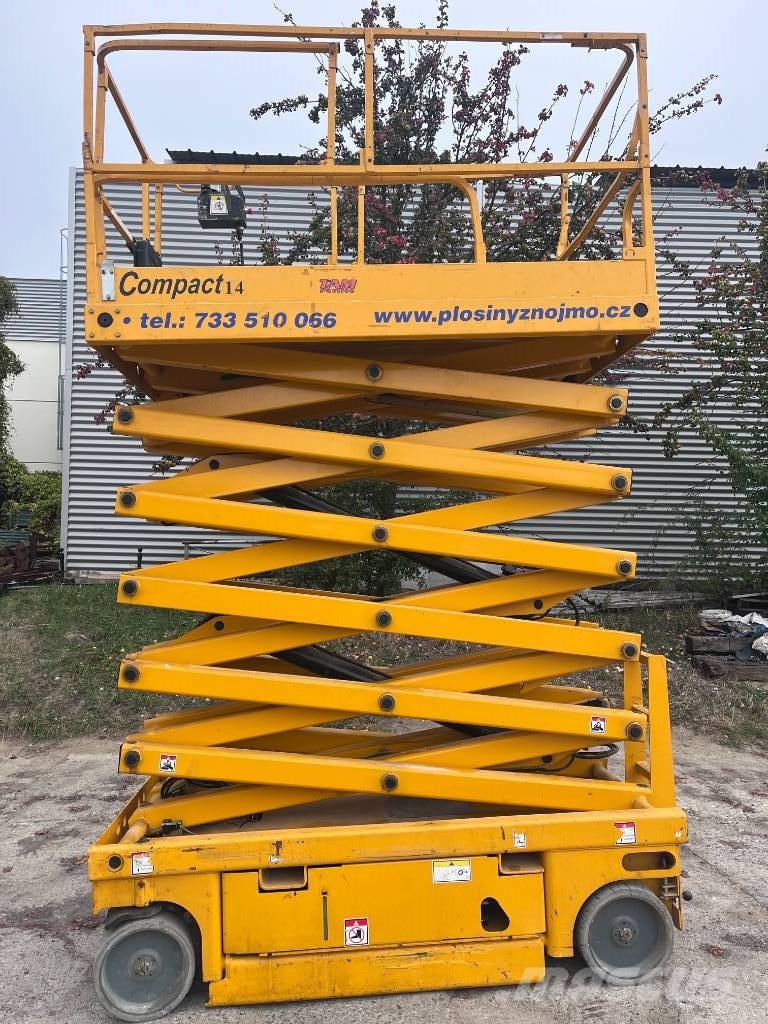 Haulotte Compact 14 رافعات مقصية الشكل
