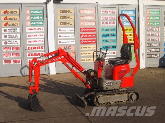 Yanmar SV 08-1A (S) ** Verstellfahrwerk ** حفارات صغيرة أقل من 7 طن (حفارات صغيرة)
