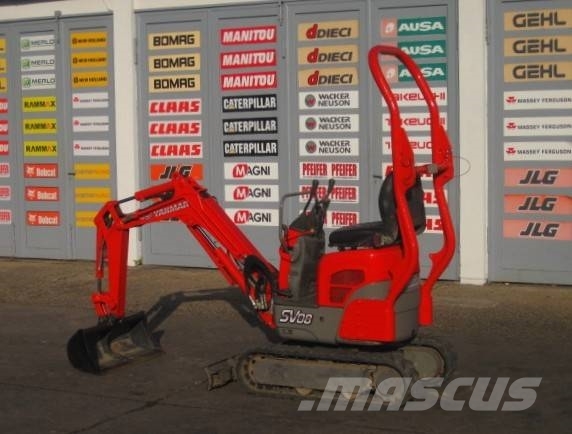 Yanmar SV 08-1A (S) ** Verstellfahrwerk ** حفارات صغيرة أقل من 7 طن (حفارات صغيرة)