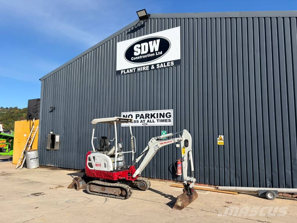 Takeuchi TB 216 Mini excavators < 7t (Mini diggers)