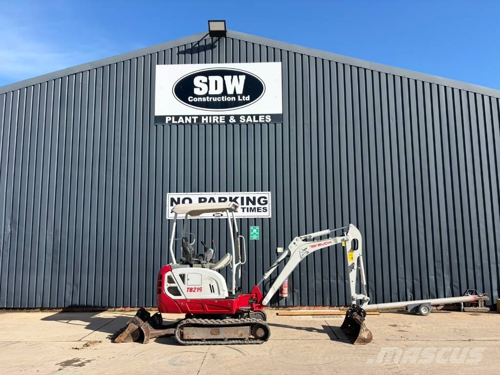 Takeuchi TB 216 Mini excavators < 7t (Mini diggers)