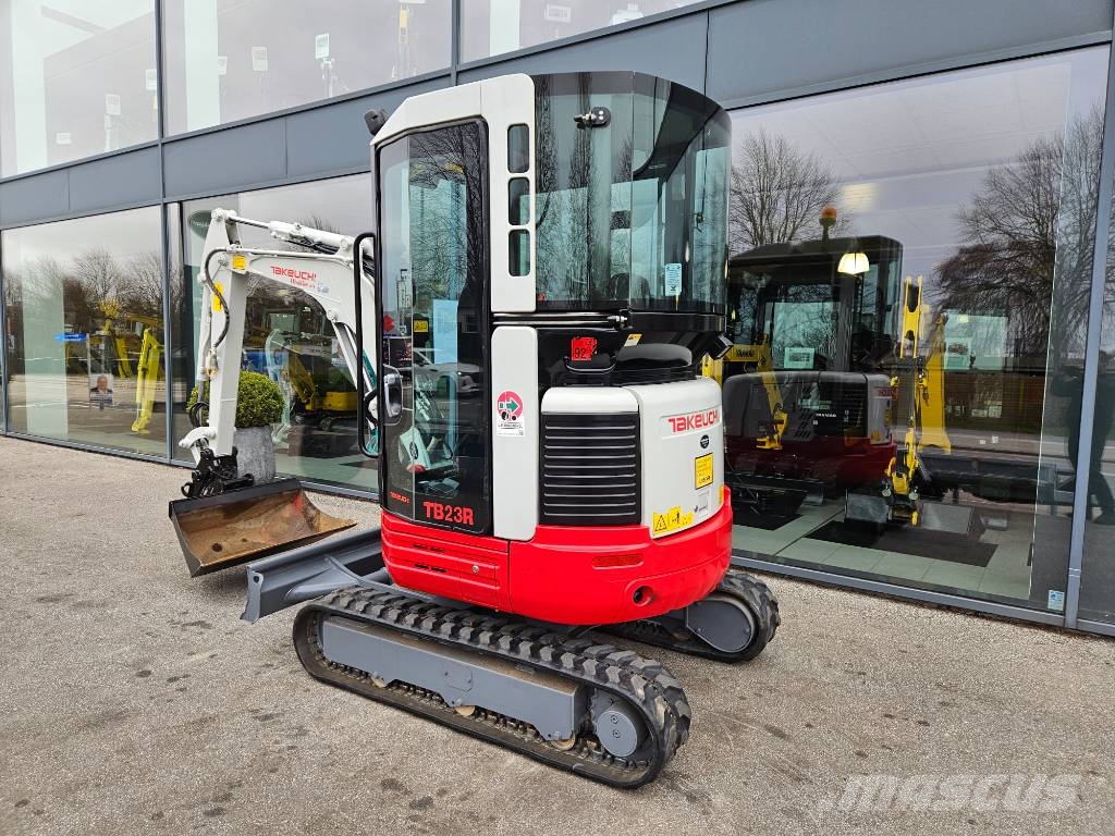Takeuchi TB 23 R Minigravere <7t