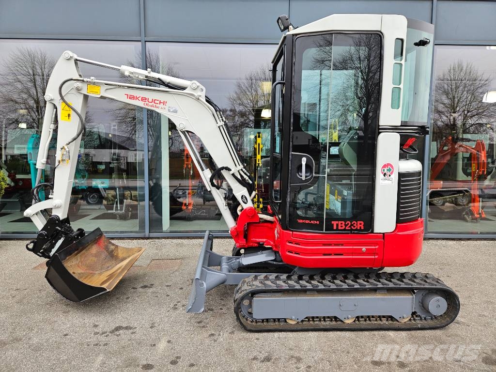 Takeuchi TB 23 R Minigravere <7t