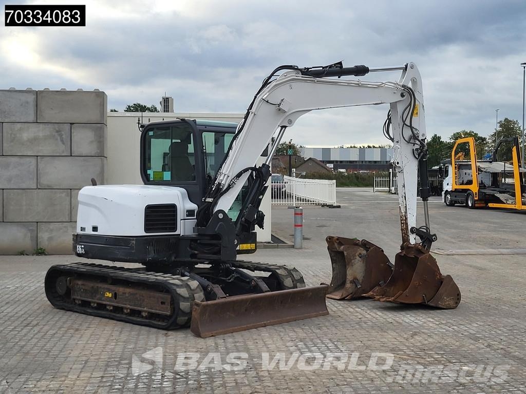 Bobcat E85 A/C - 3 Buckets Mini excavators < 7t (Mini diggers)