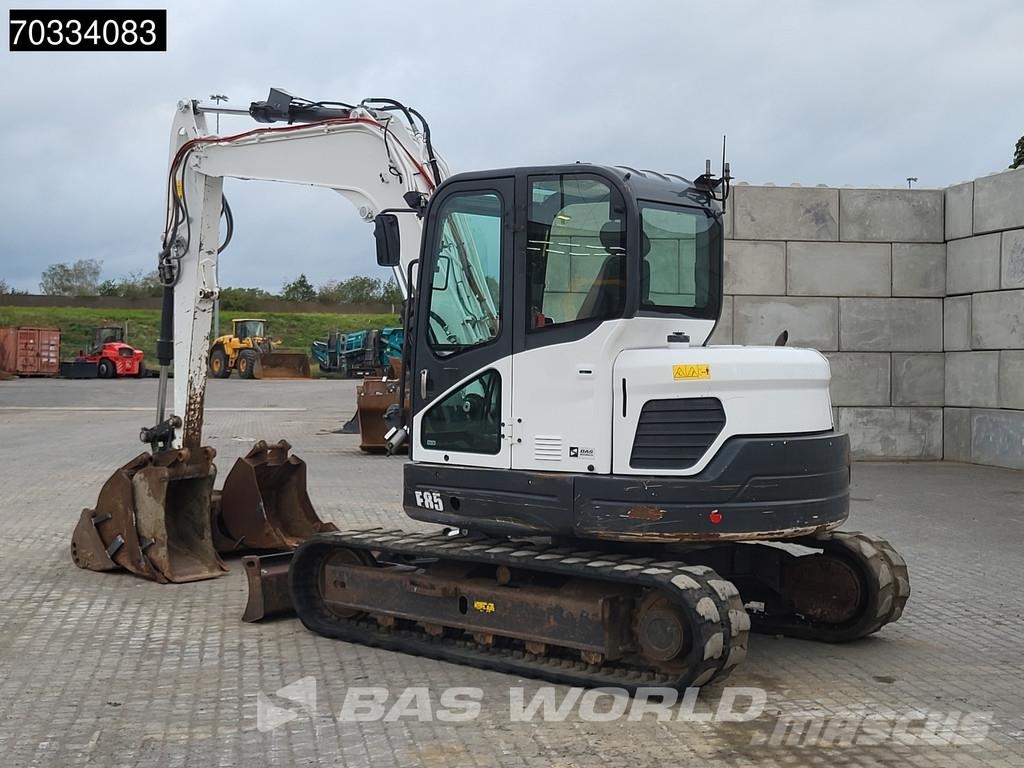 Bobcat E85 A/C - 3 Buckets Mini excavators < 7t (Mini diggers)