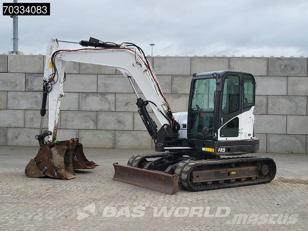 Bobcat E85 A/C - 3 Buckets حفارات صغيرة أقل من 7 طن (حفارات صغيرة)