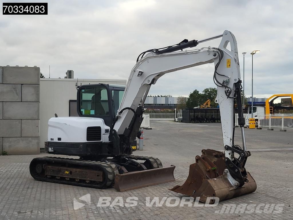 Bobcat E85 A/C - 3 Buckets حفارات صغيرة أقل من 7 طن (حفارات صغيرة)