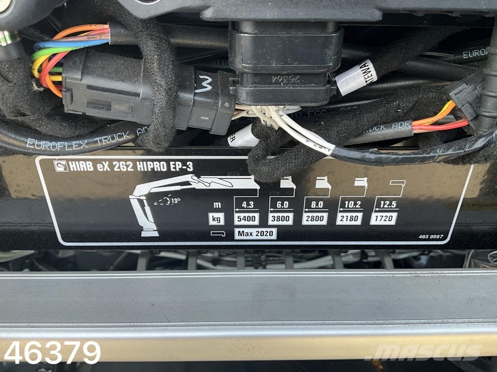 DAF FAQ XD 450 8x2 Hiab 26 Tonmeter laadkraan Камиони с кран с кука