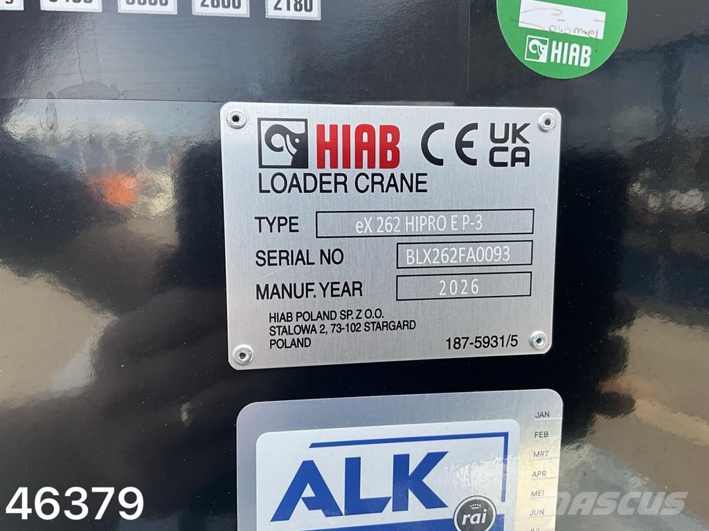 DAF FAQ XD 450 8x2 Hiab 26 Tonmeter laadkraan Камиони с кран с кука