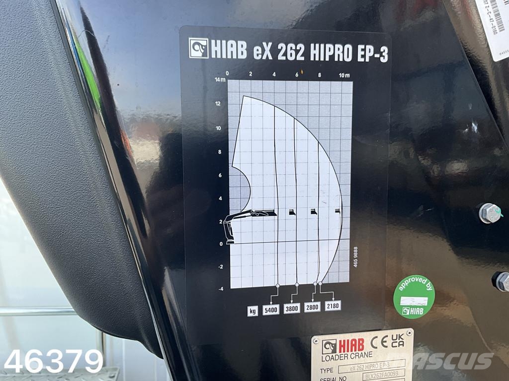 DAF FAQ XD 450 8x2 Hiab 26 Tonmeter laadkraan Камиони с кран с кука